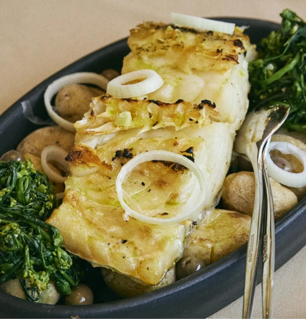 Bacalhau grelhado
