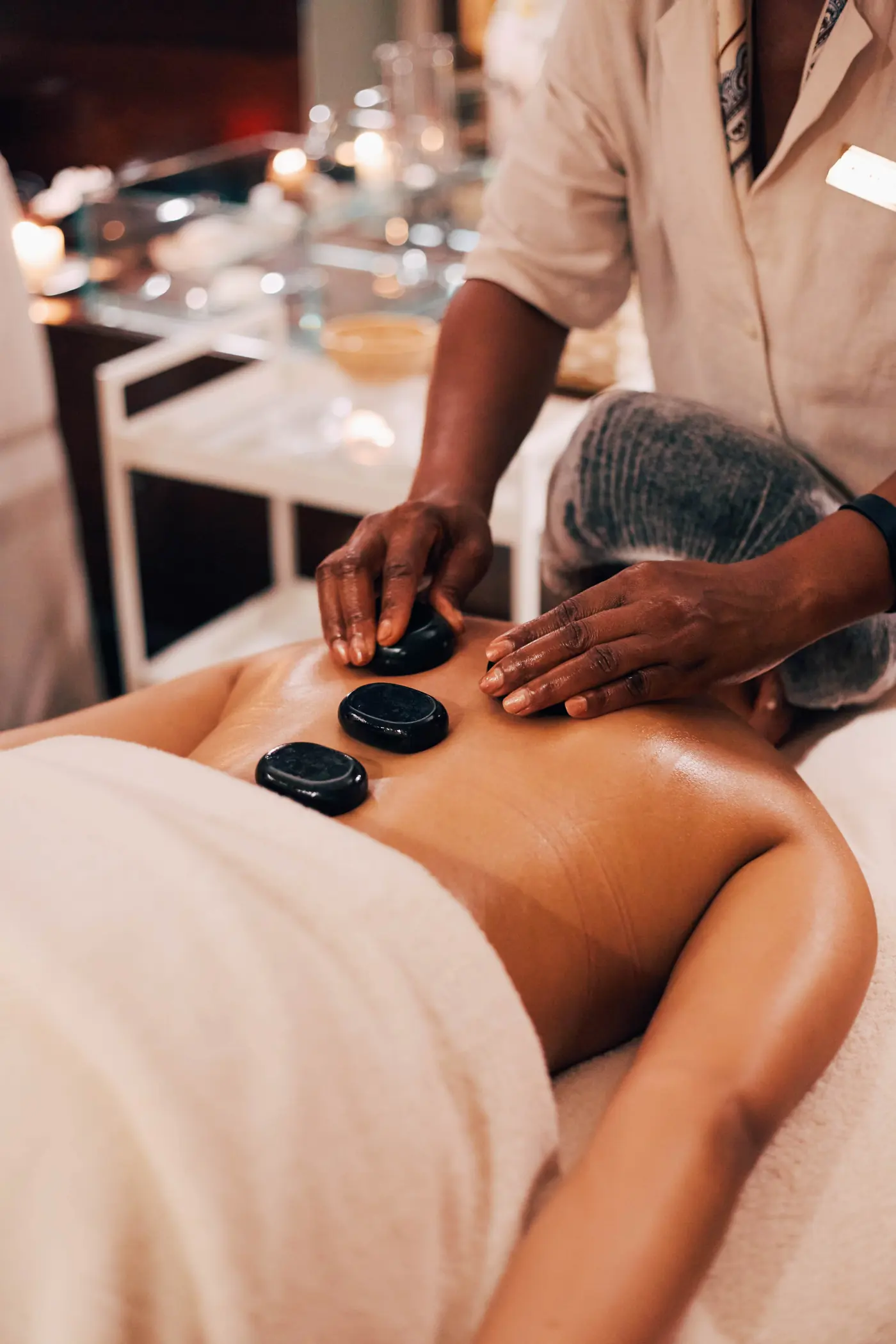 Espaço de relaxamento e serenidade no Aquafalls Spa